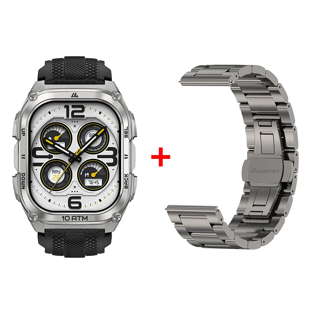 Kospet Tank M4 Smart Watch With 6-Sat GPS And Waterproof