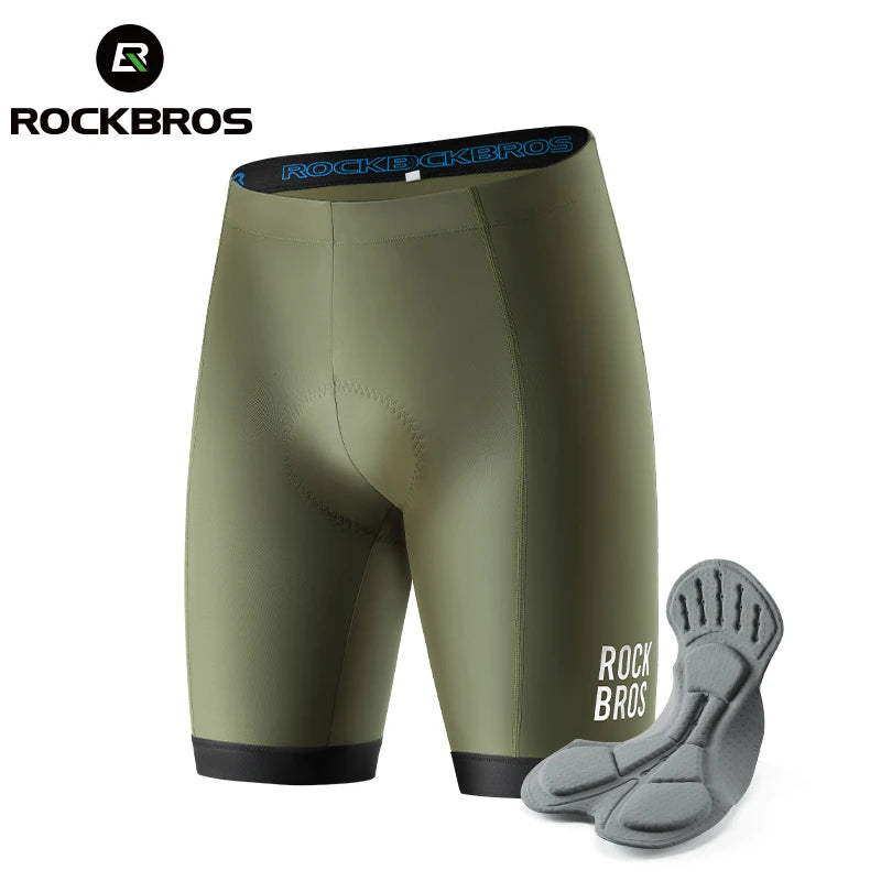 ROCKBROS Men's Cycling Shorts With 3D Gel Pad For MTB
