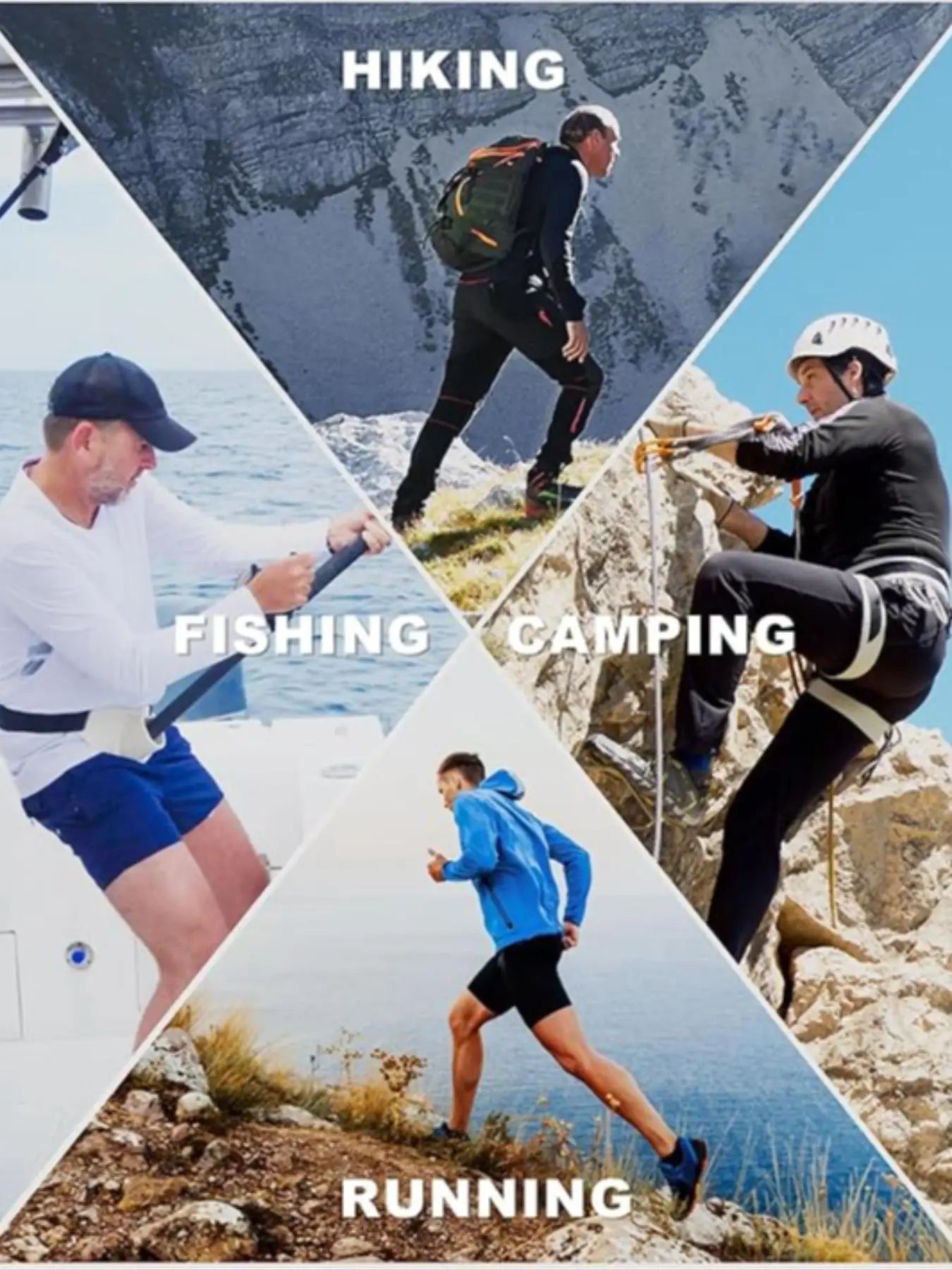 Men Fishing Hoodie Long Sleeve Sun Protection Shirt