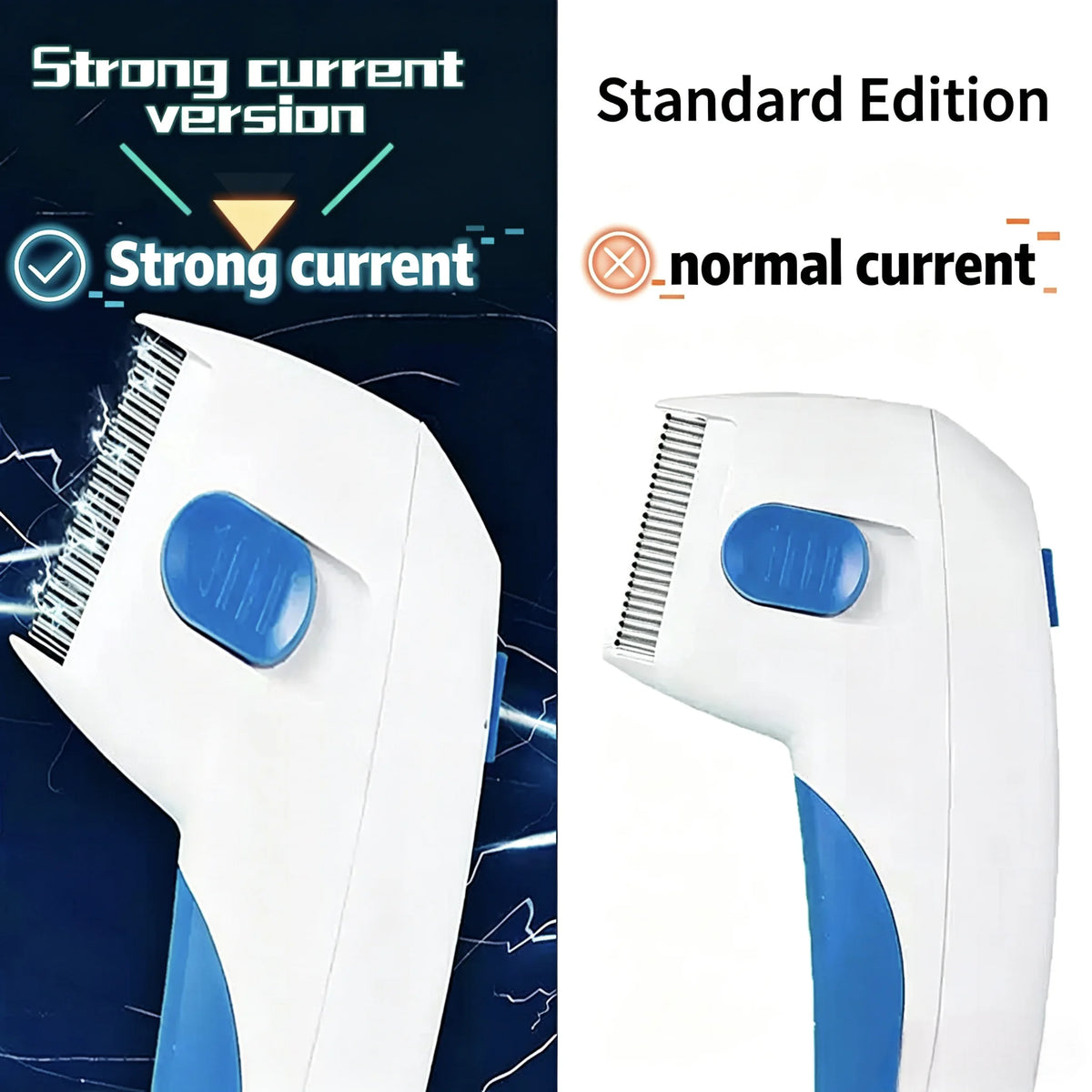Electric Flea And Lice Comb For Dogs And Cats Chemical-Free Removal