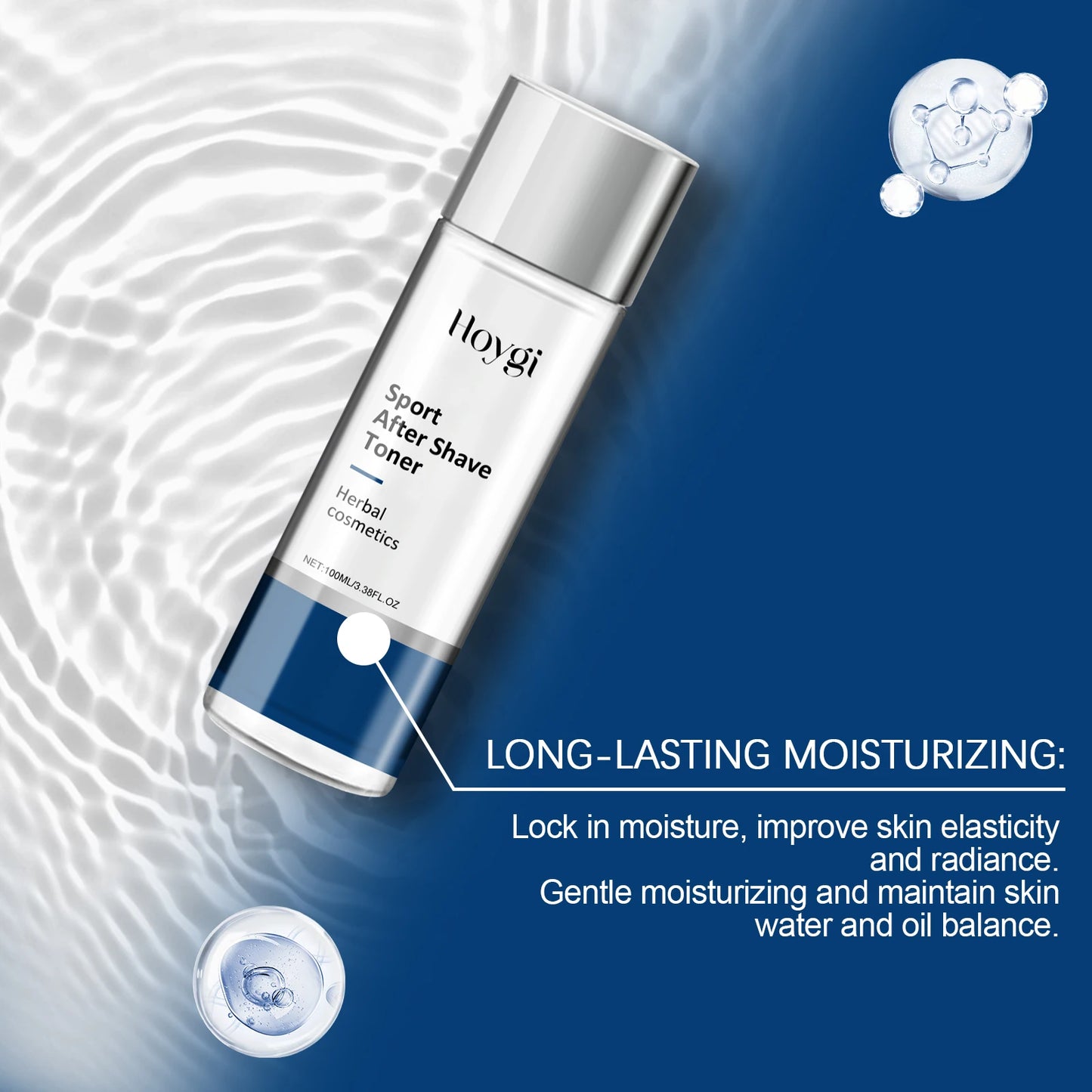 Men After Shaving Face Toner Moisturizing Pore Refining Firming