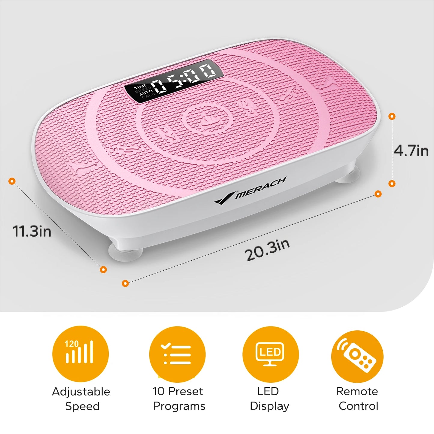 MERACH CV30 Vibration Plate Exercise Machine For Full Body Workout