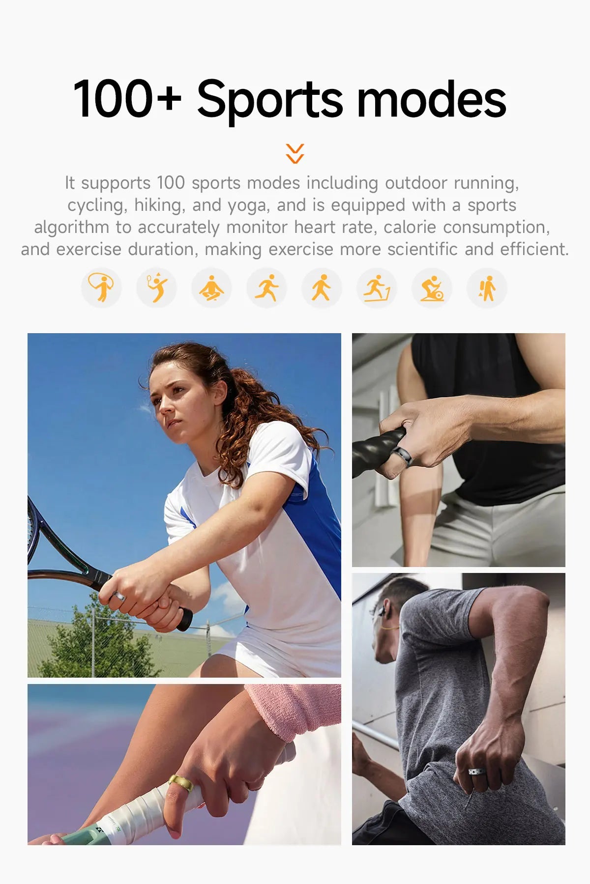 Smart Ring With Call Alerts Gesture Control And Health Tracking