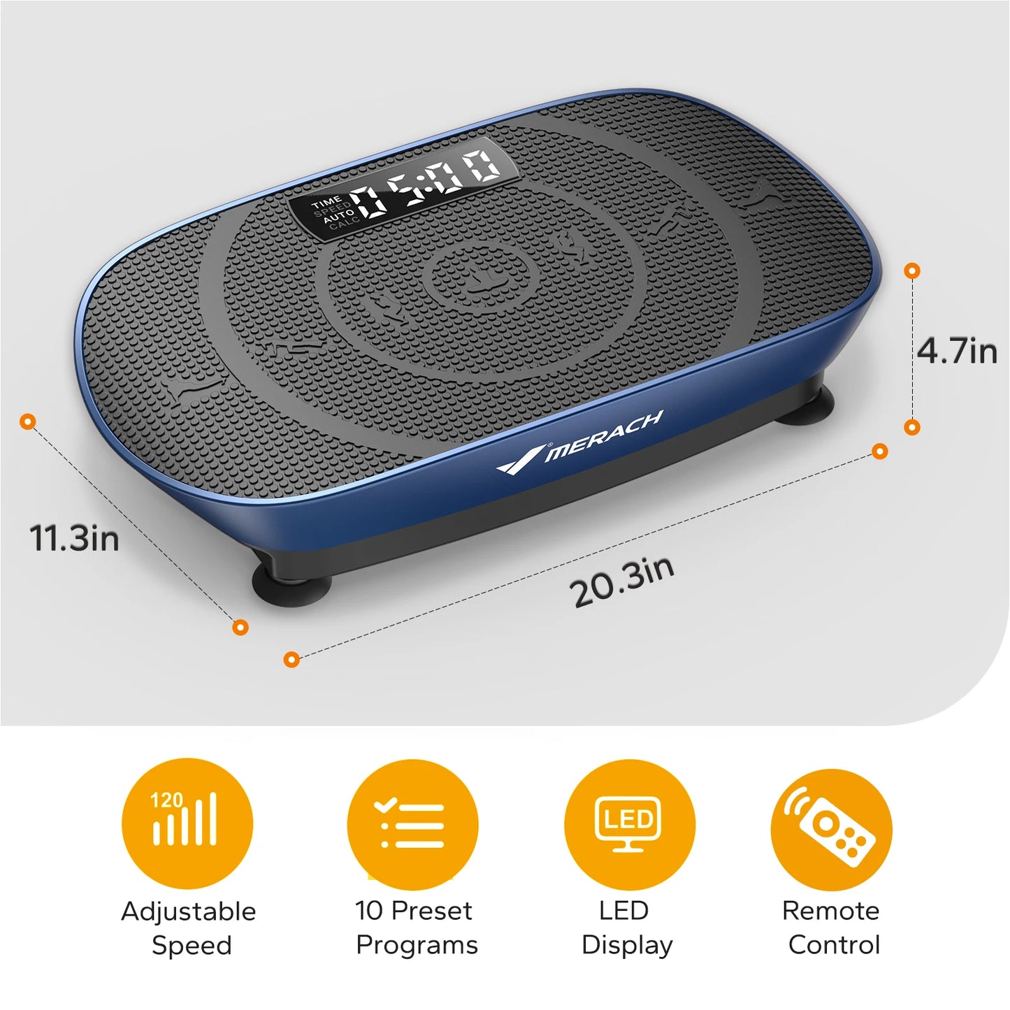 MERACH CV30 Vibration Plate Exercise Machine For Full Body Workout