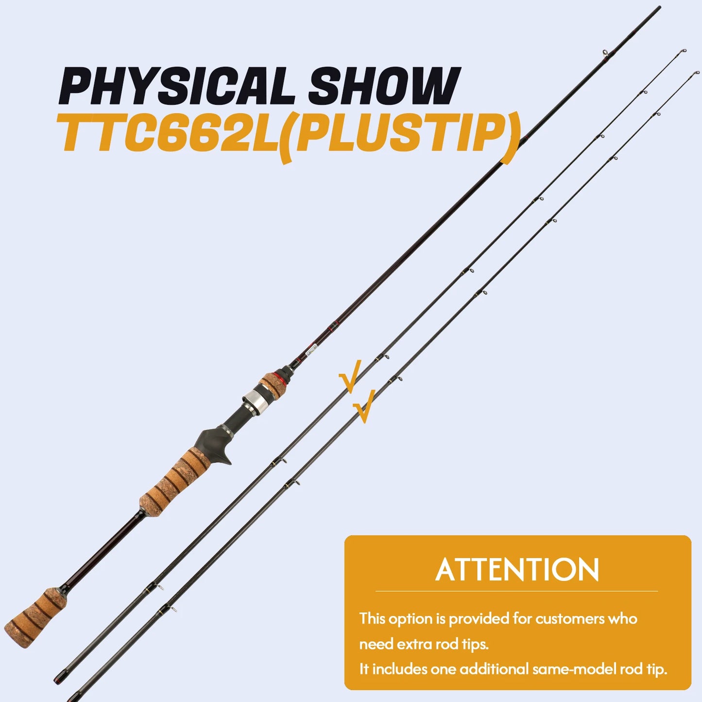 KUYING Carbon Lure Rod For Casting And Spinning River Ocean