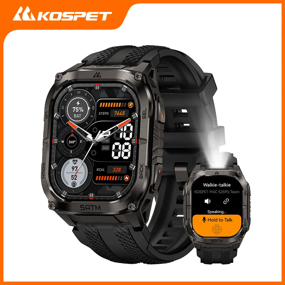 Kospe Tank M4C Advanced GPS Smartwatch With Health Tracking