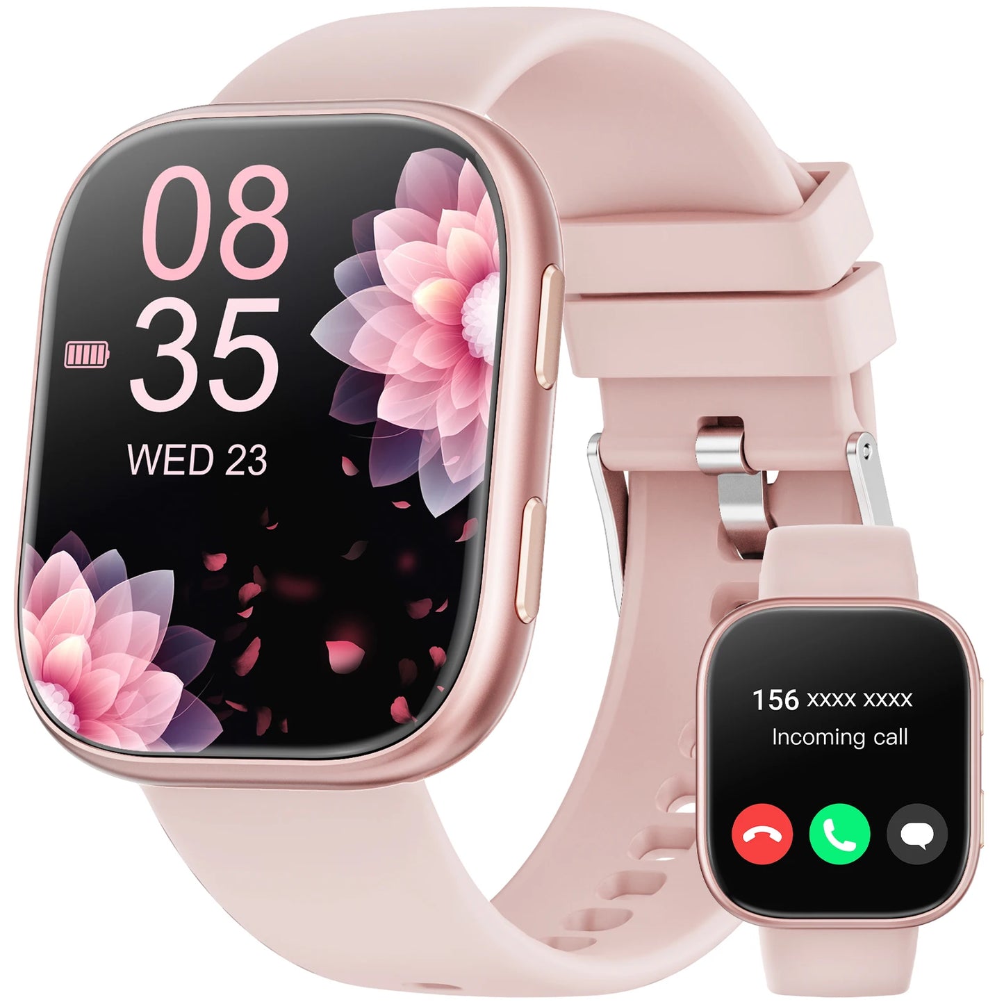 Smartwatch With Bluetooth Calling Over 100 Sports Modes Heart Rate