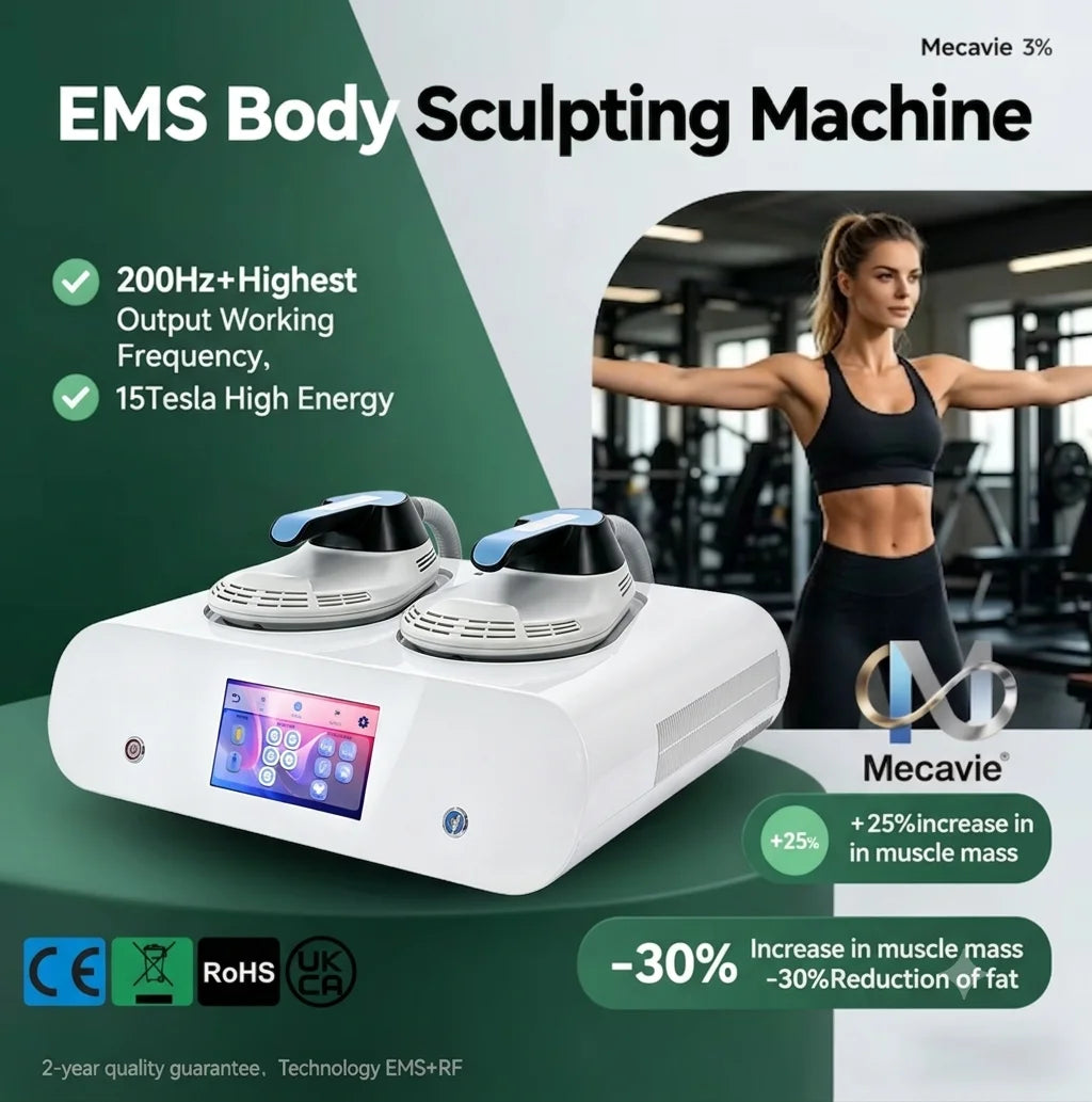 Emsnova 2 In 1 Electromagnetic Body Shaping Machine For Home Use