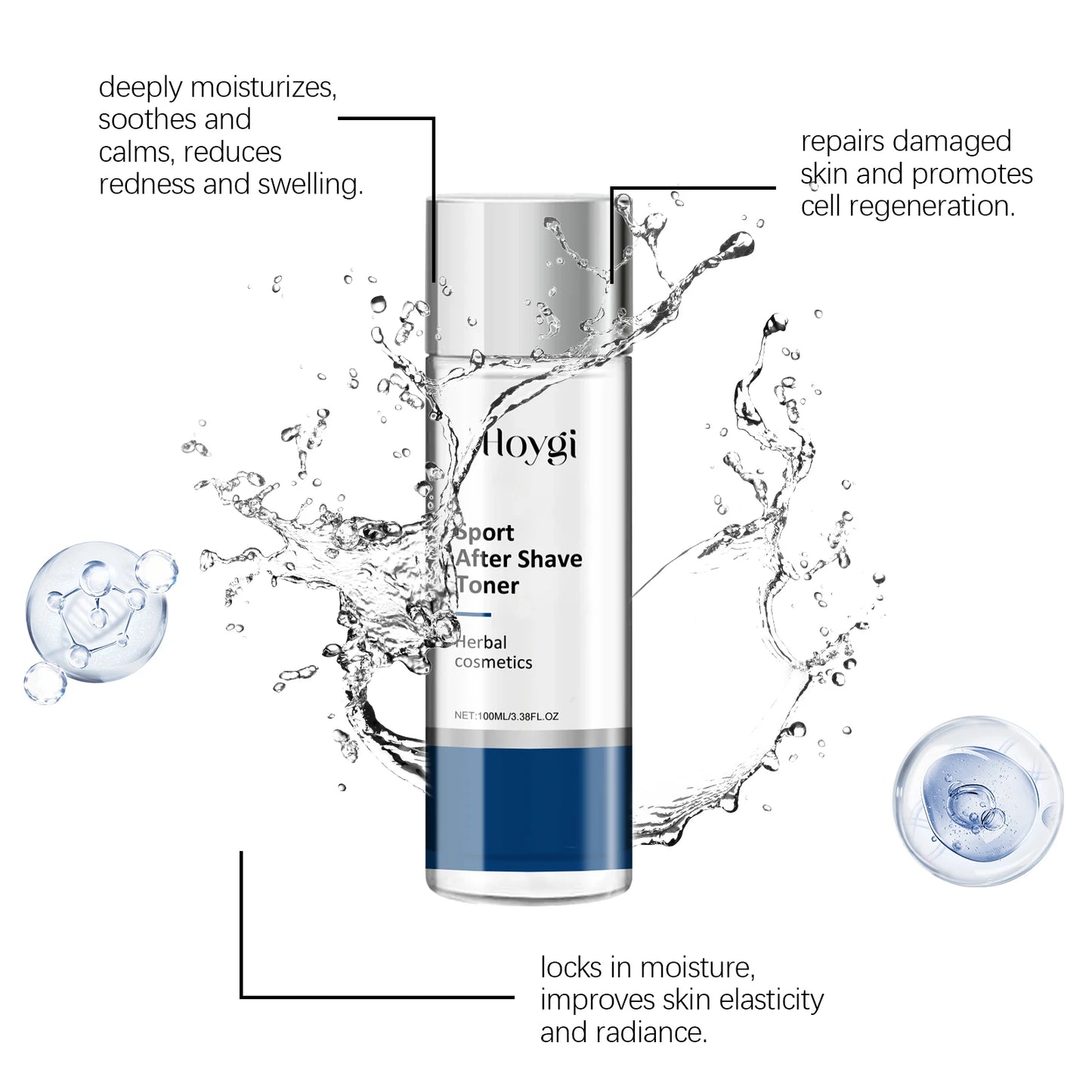 Men After Shaving Face Toner Moisturizing Pore Refining Firming