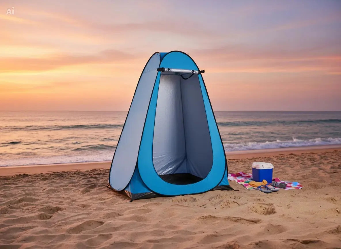 Two Person Pop Up Privacy Shower Tent