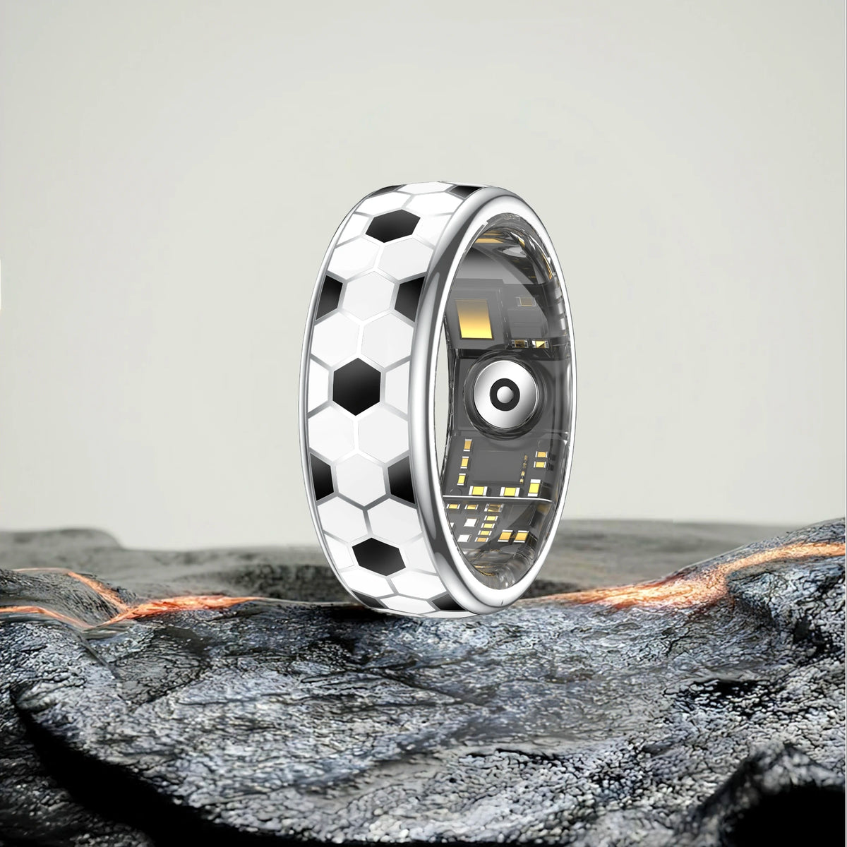 Smart Ring With Call Alerts Gesture Control And Health Tracking