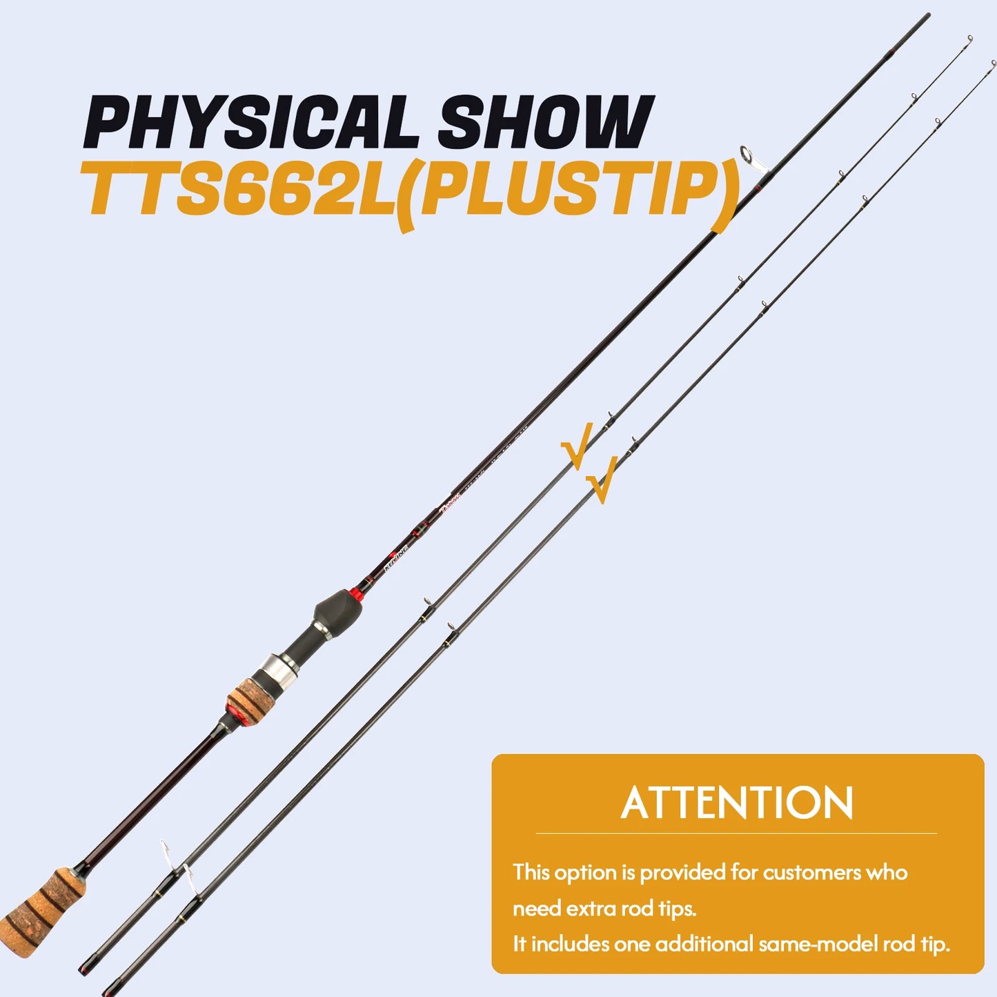 KUYING Carbon Lure Rod For Casting And Spinning River Ocean
