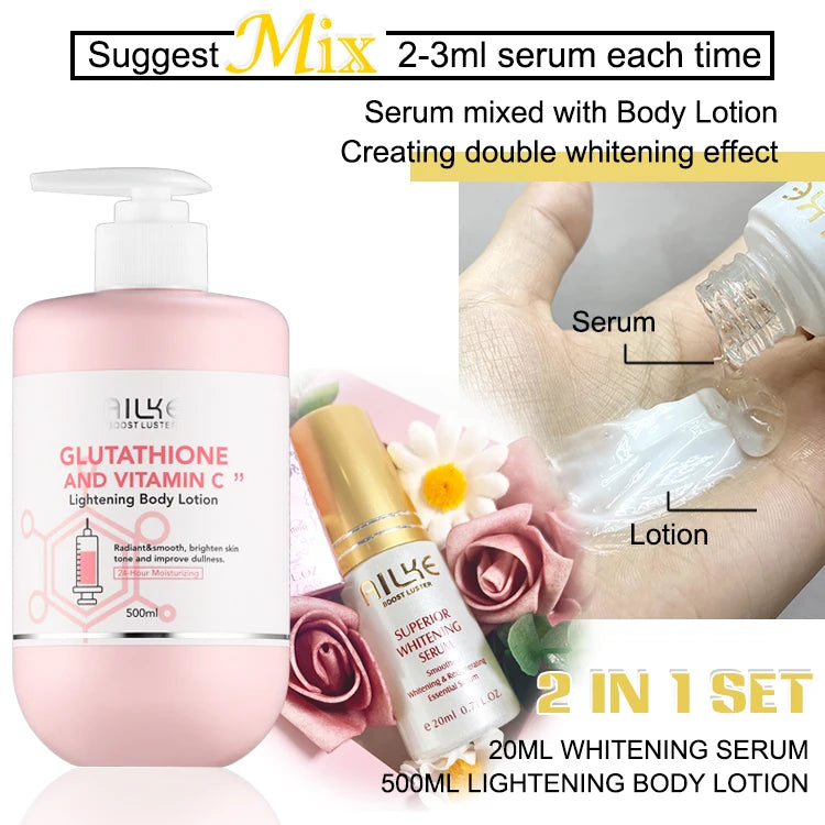 AILKE Whitening Skin Care Cream With Glutathione And Shea Butter
