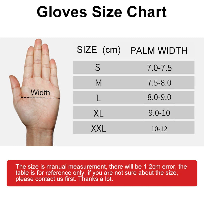 ROCKBROS Half Finger Cycling Gloves Anti Slip Gel Pad Breathable