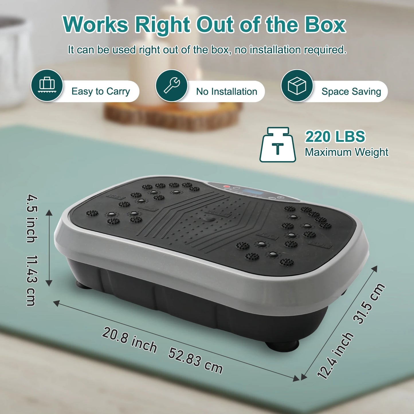 Fat Slinger Vibration Plate Exercise Machine For Home Use
