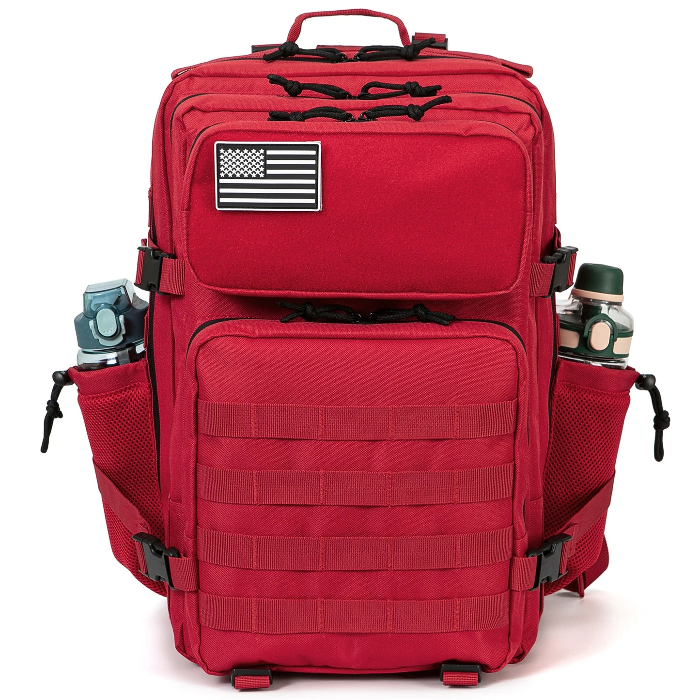 ReFire Gear Tactical Backpack With Bottle Holder For Outdoor Travel