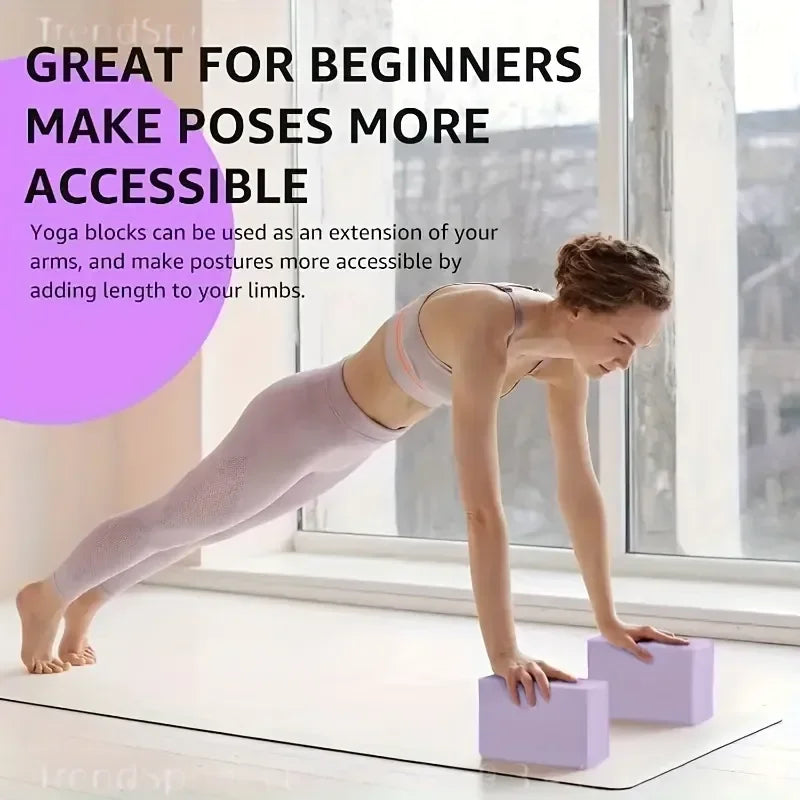 Non Slip EVA Yoga Block for Pilates Fitness and Meditation