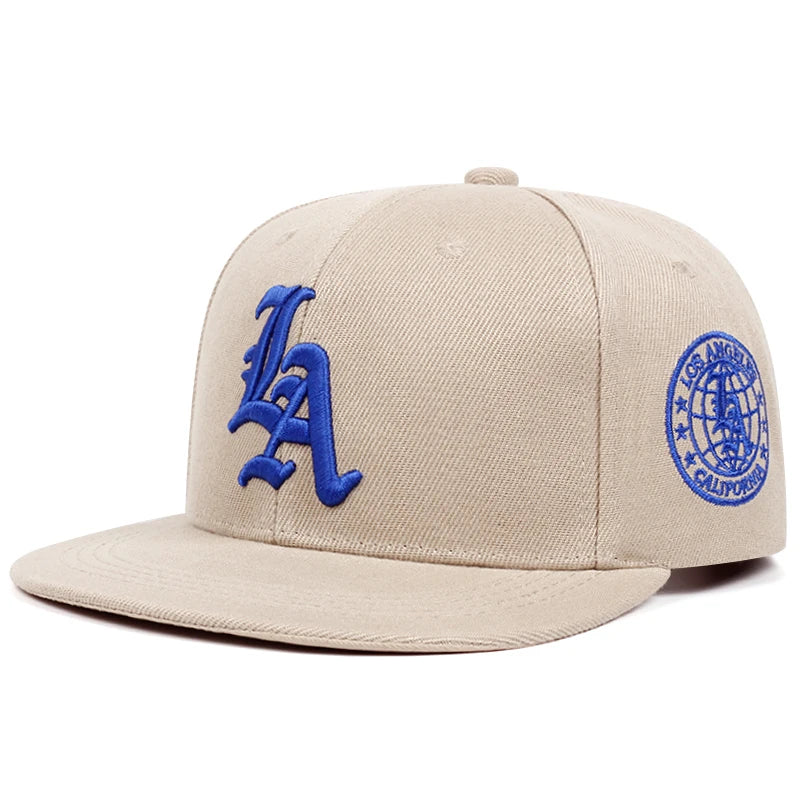 Los Angeles Letter Embroidered Baseball Cap For Outdoor Sun Protection