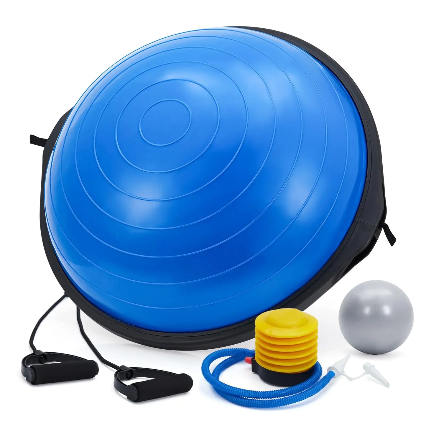 Yoga Balance Ball With Nonslip Base For Strength Training