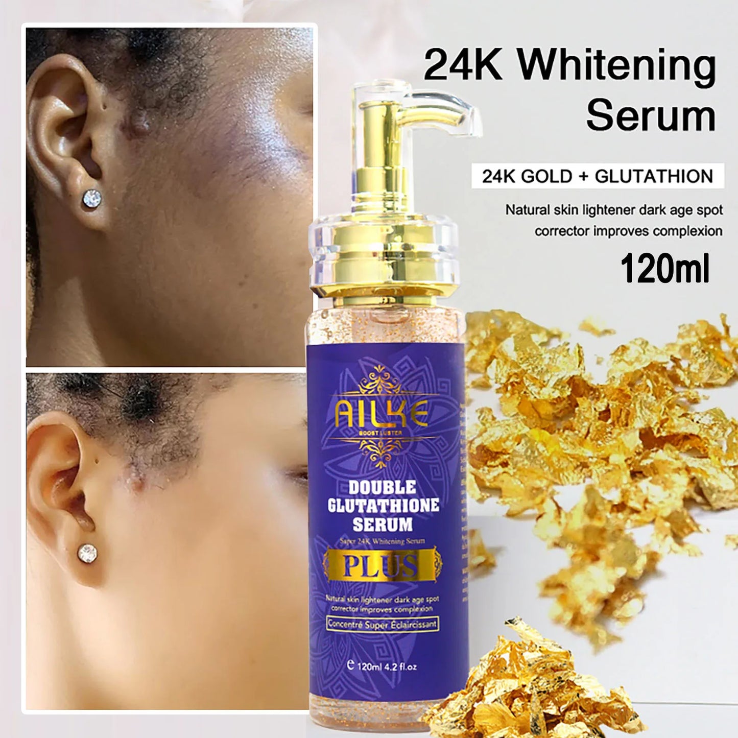 AILKE Anti Black Spots Serum Brightening Essence For Radiant Complexion