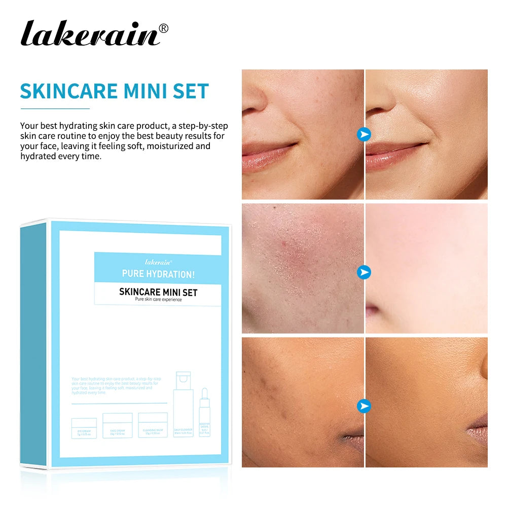 Ibcccndc 5-Piece Skincare Set Hydrate Brighten Firm Skin Kit