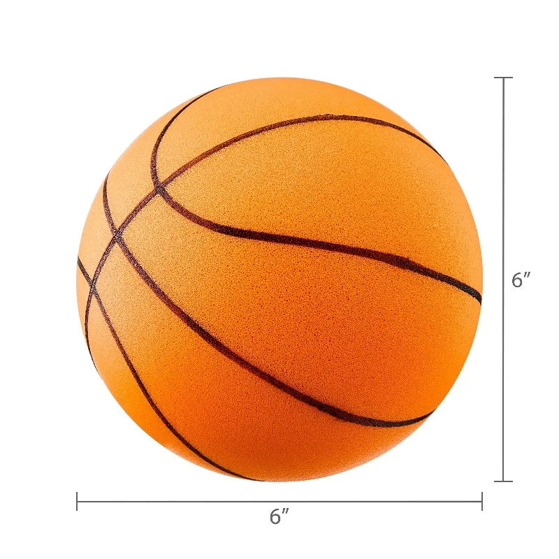 Silent Indoor Foam Basketball for Kids Quiet Practice and Play