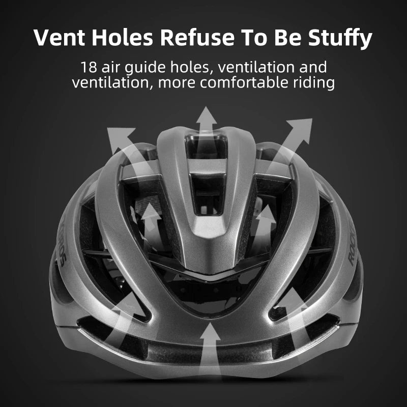 ROCKBROS Ultralight Unisex Bicycle Helmet With Ventilation For Road MTB