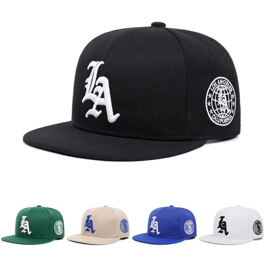 Los Angeles Letter Embroidered Baseball Cap For Outdoor Sun Protection