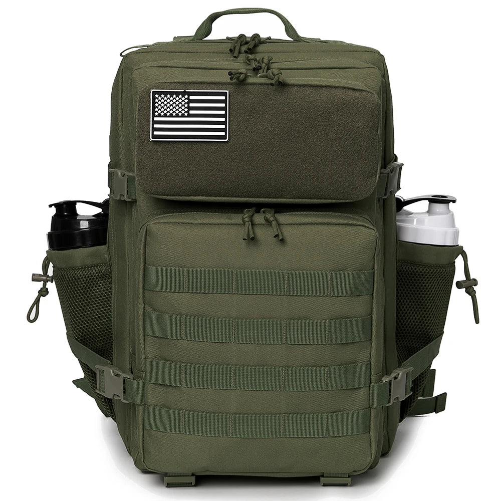 ReFire Gear Tactical Backpack With Bottle Holder For Outdoor Travel
