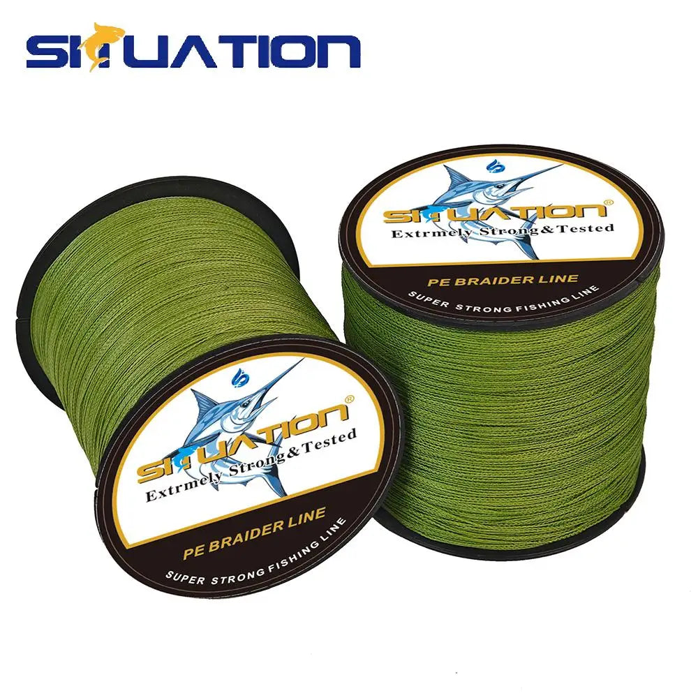 Ultra-Strong 4 Strand Braided Fishing Line 300 Meters