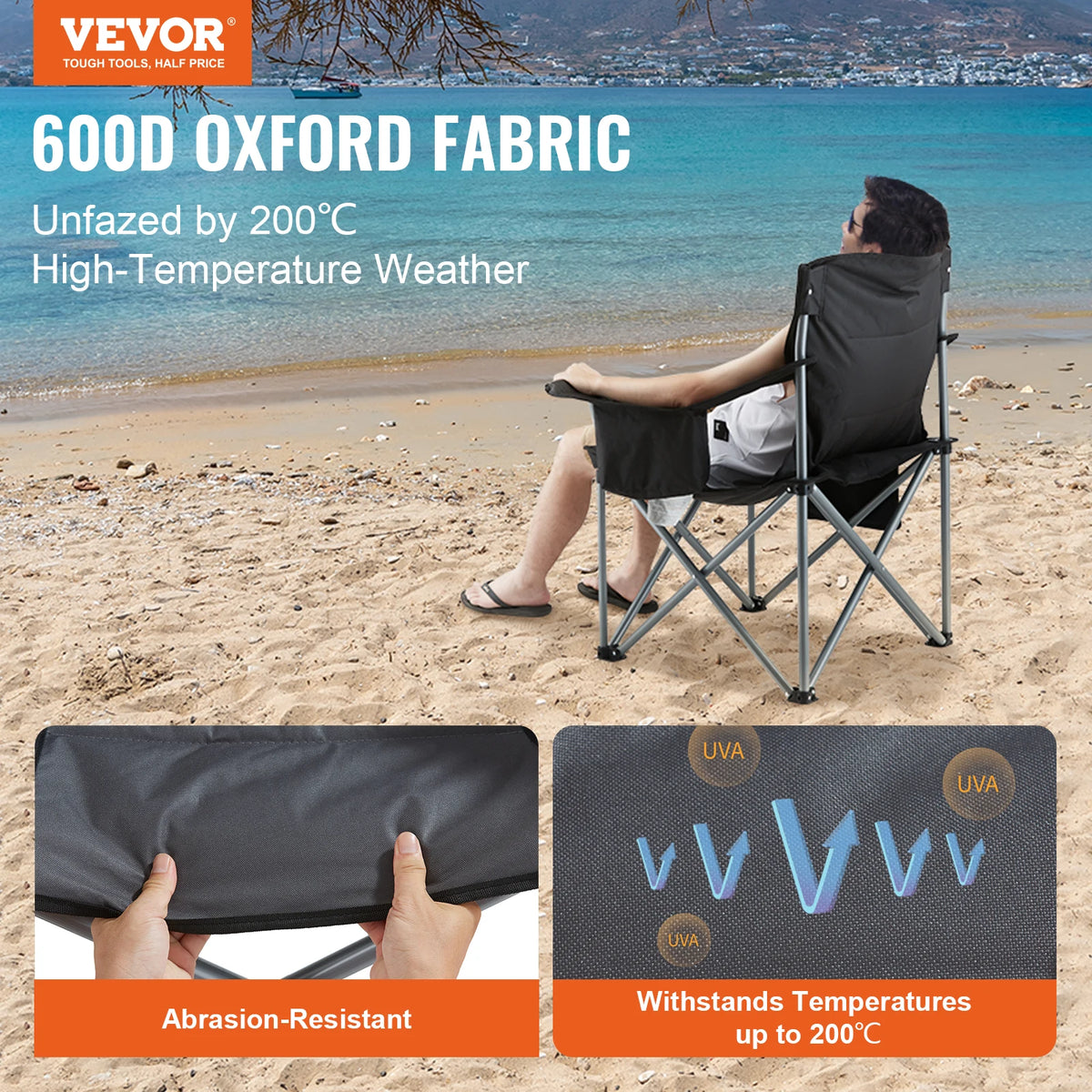 SucceBuy Ultralight Folding Camping Chair Outdoor Travel Seat