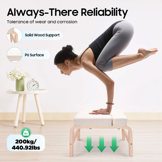 Yoga Inversion Bench for Headstand Shoulderstand and Handstand Practice