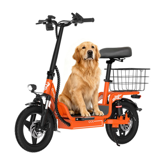 Bodywel T3 Electric Bike For Adults Foldable Fat Tire E Bike With Seat