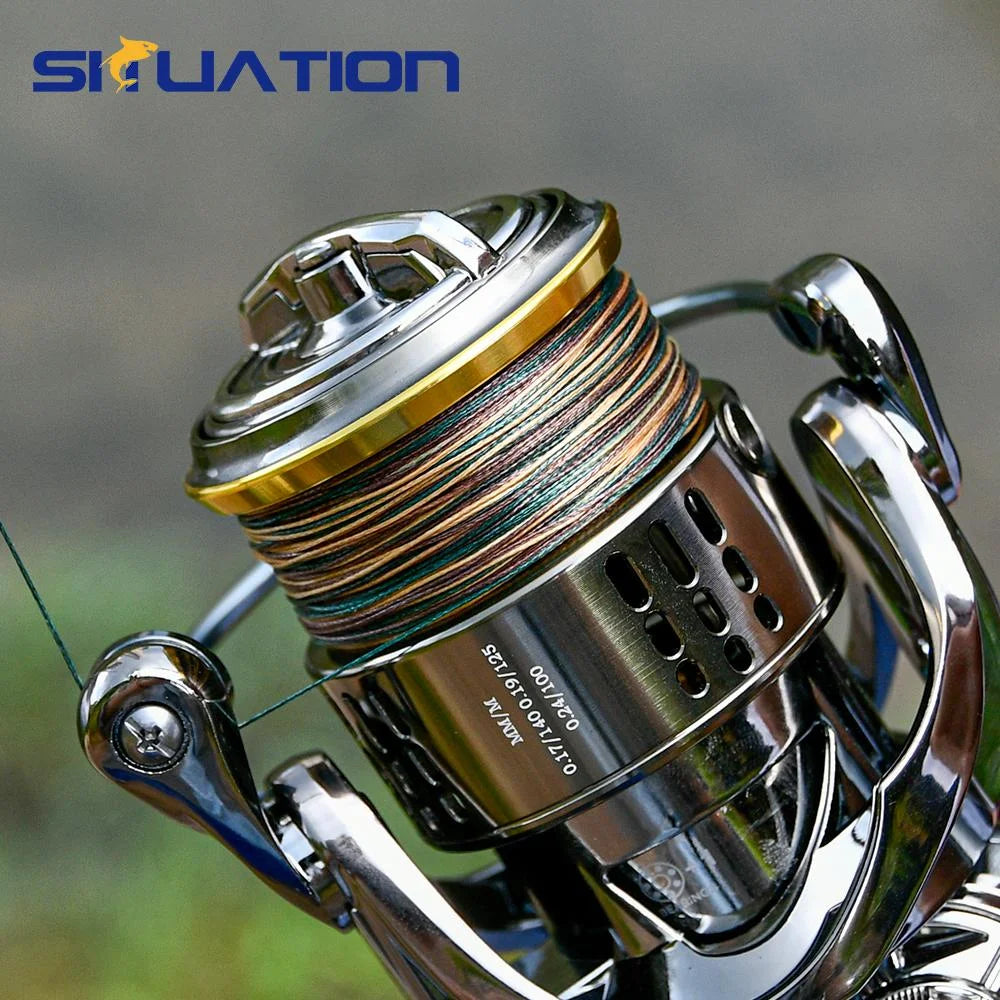 Situationa 500M Braided PE Fishing Line With Color Coding