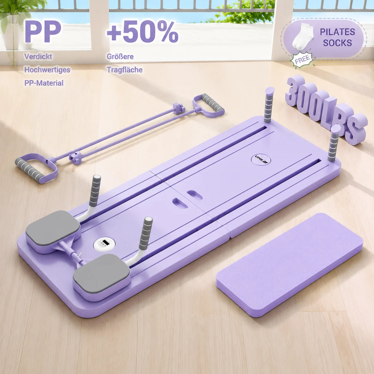 UMAY Multifunctional Pilates Board for Core and Full Body Training