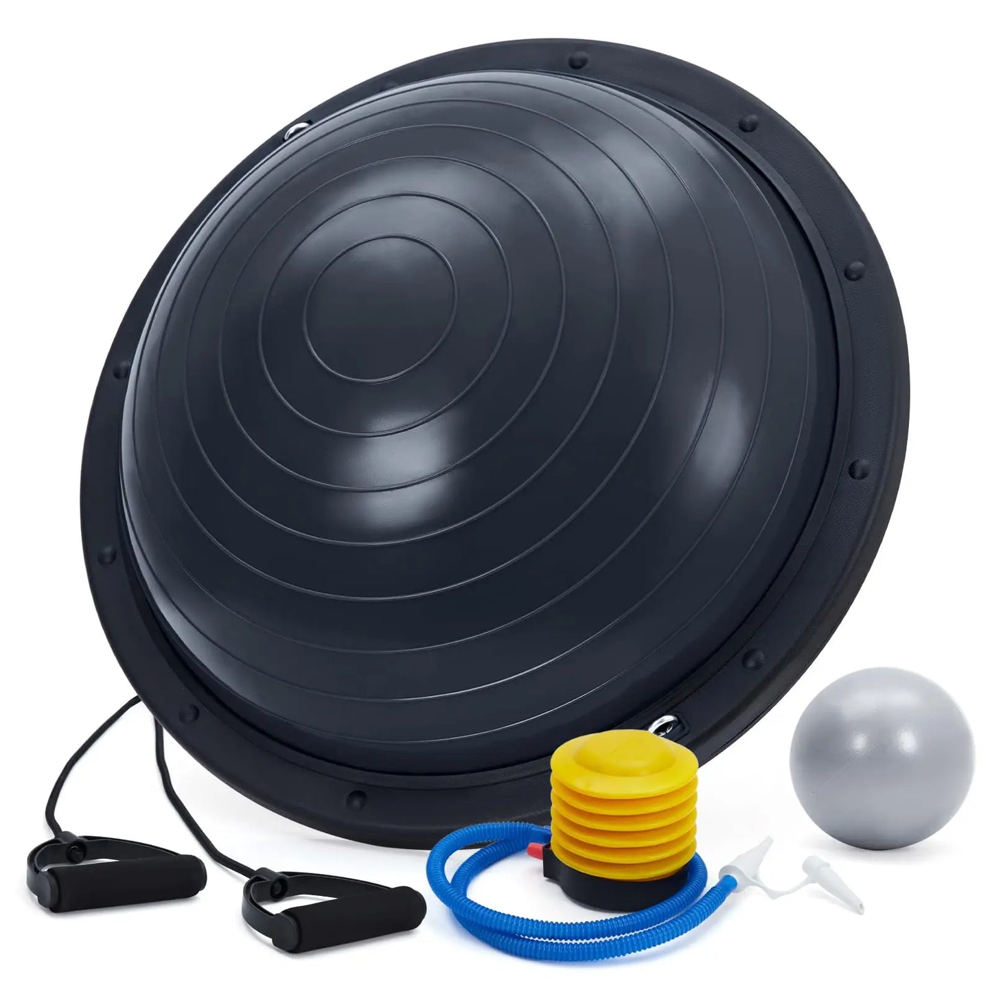 Yoga Balance Ball With Nonslip Base For Strength Training