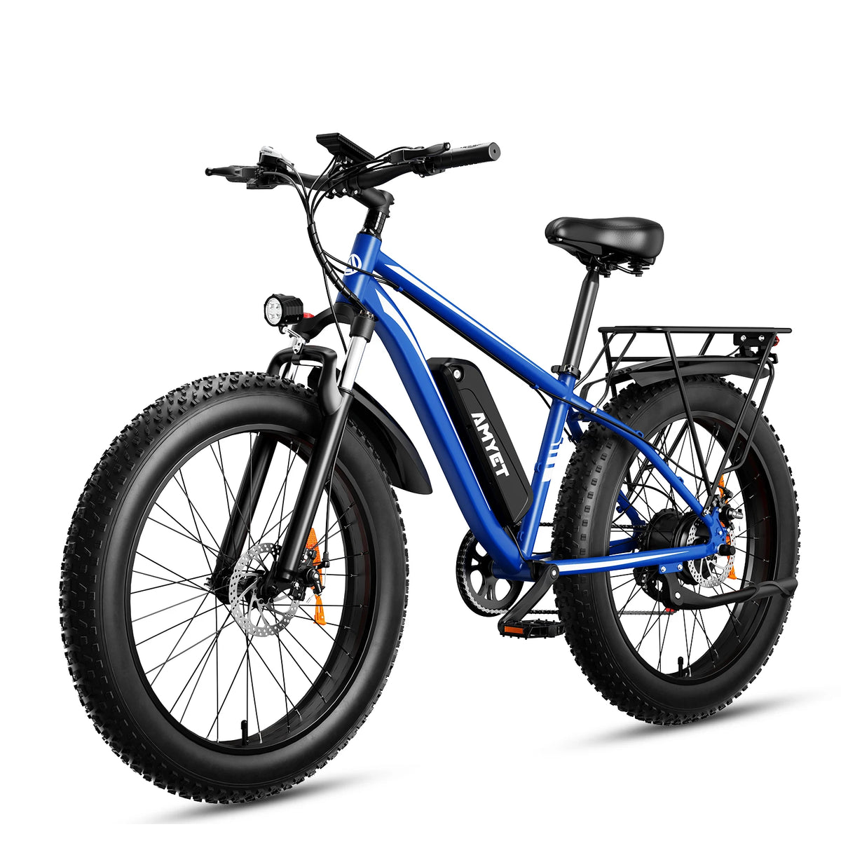 Amyet 1500W Electric Bike With Fat Tires And Dual Shock
