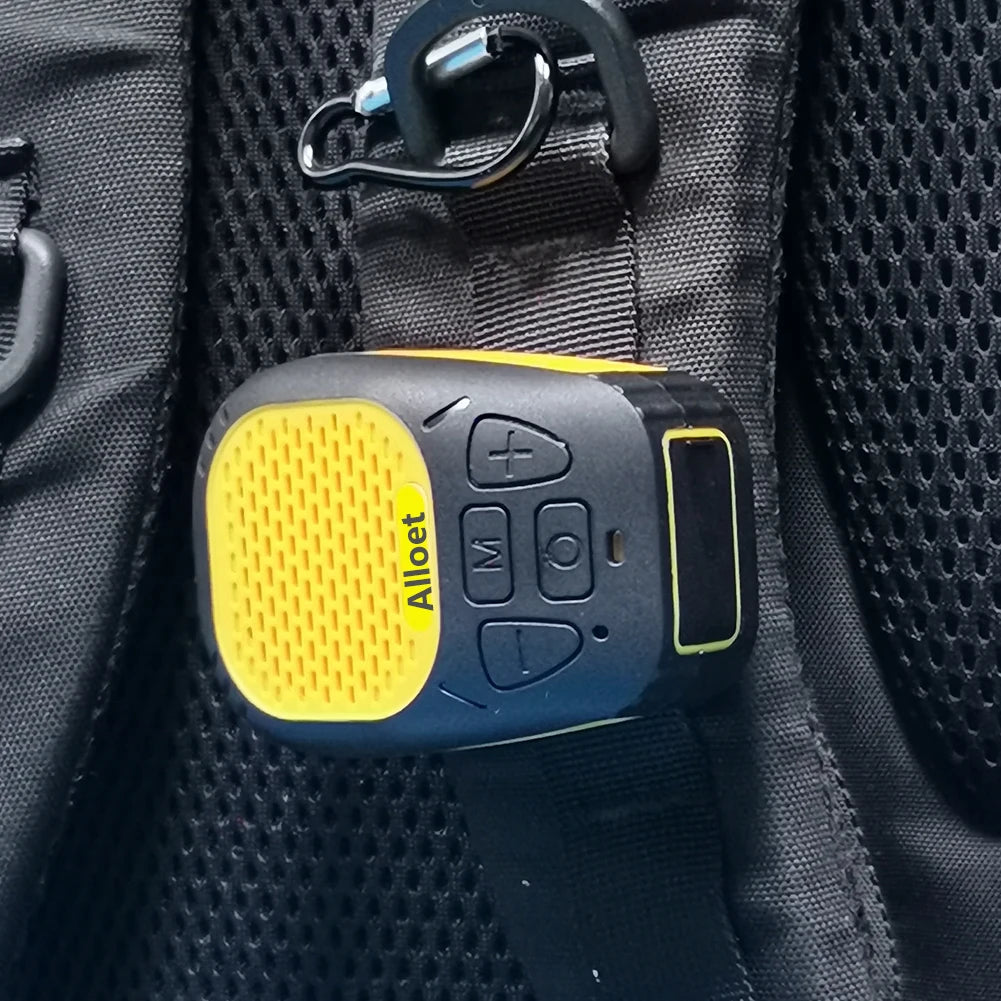 Wearable Bluetooth Speaker With Built-In Mic 30-Hour Battery
