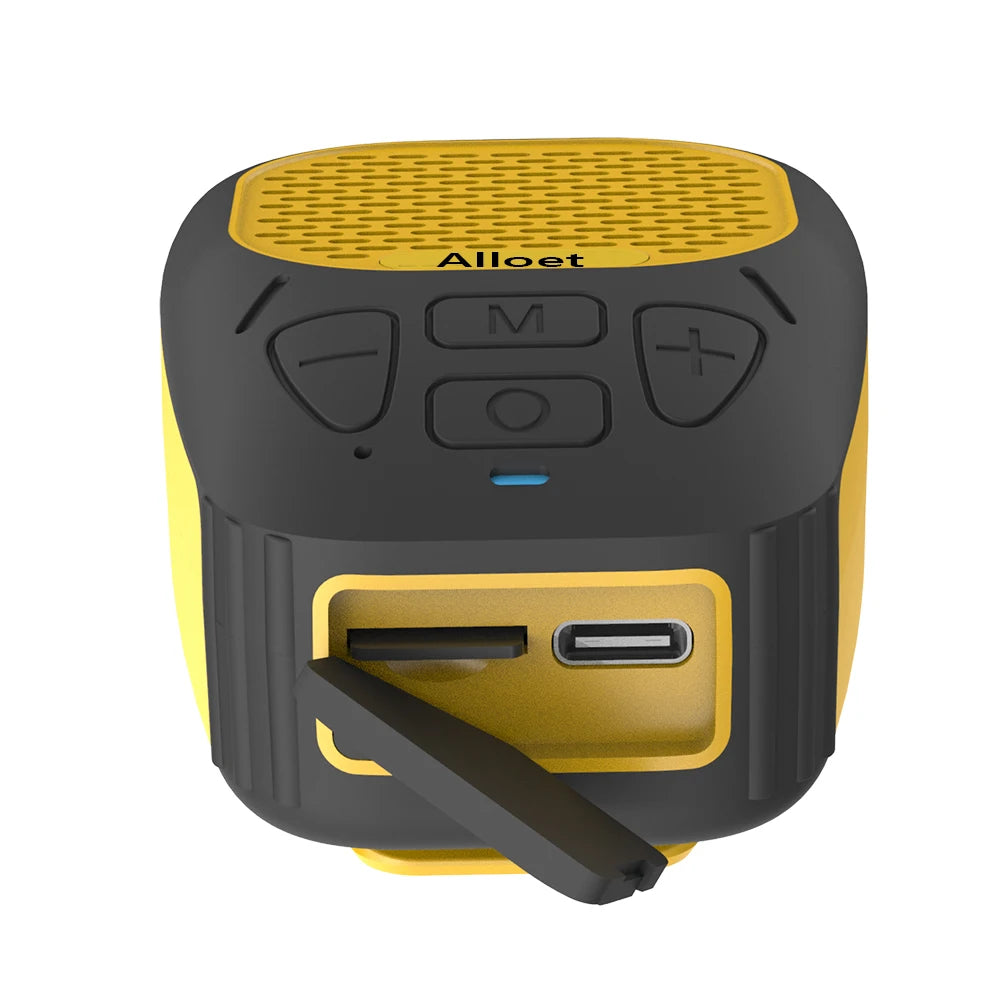 Wearable Bluetooth Speaker With Built-In Mic 30-Hour Battery
