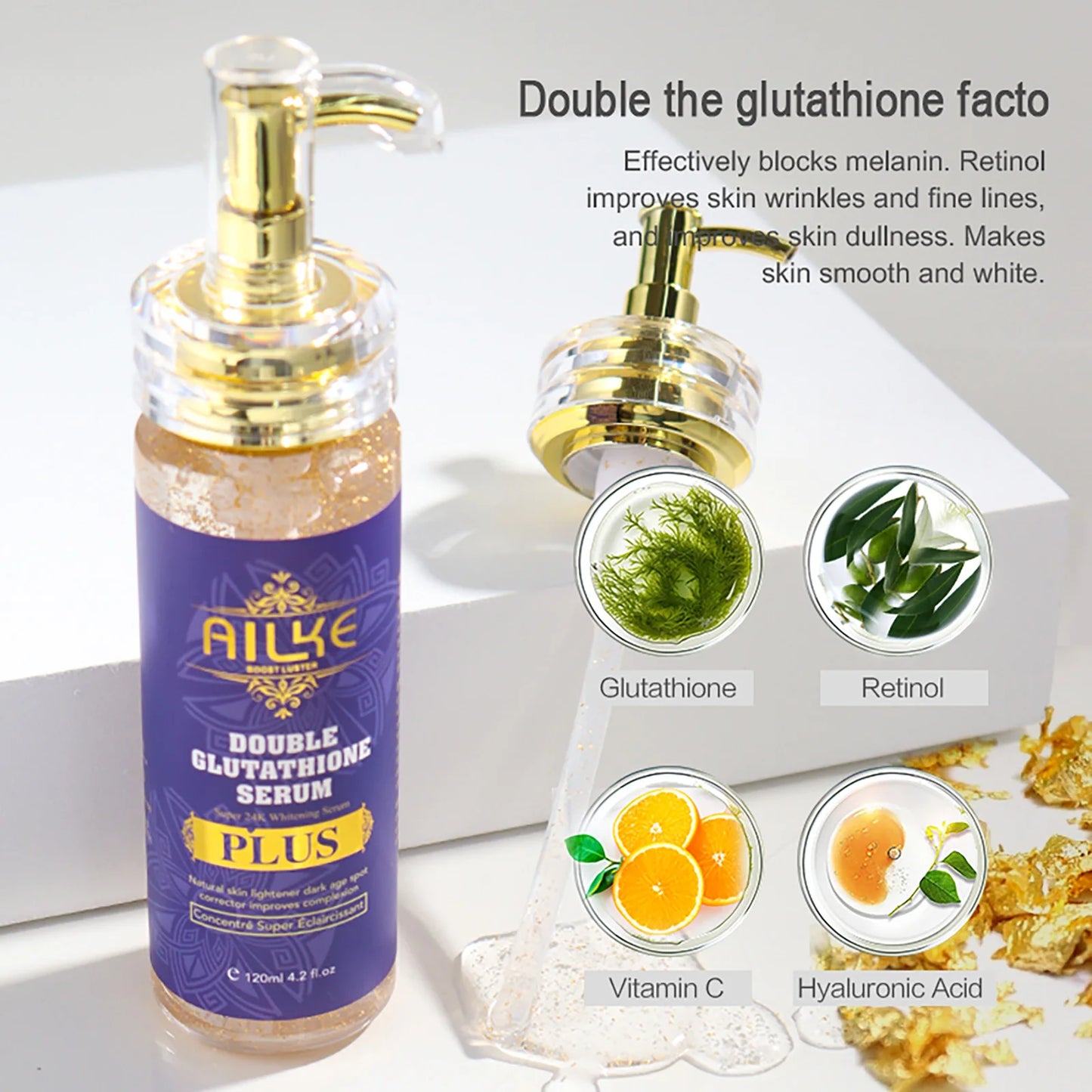 AILKE Anti Black Spots Serum Brightening Essence For Radiant Complexion