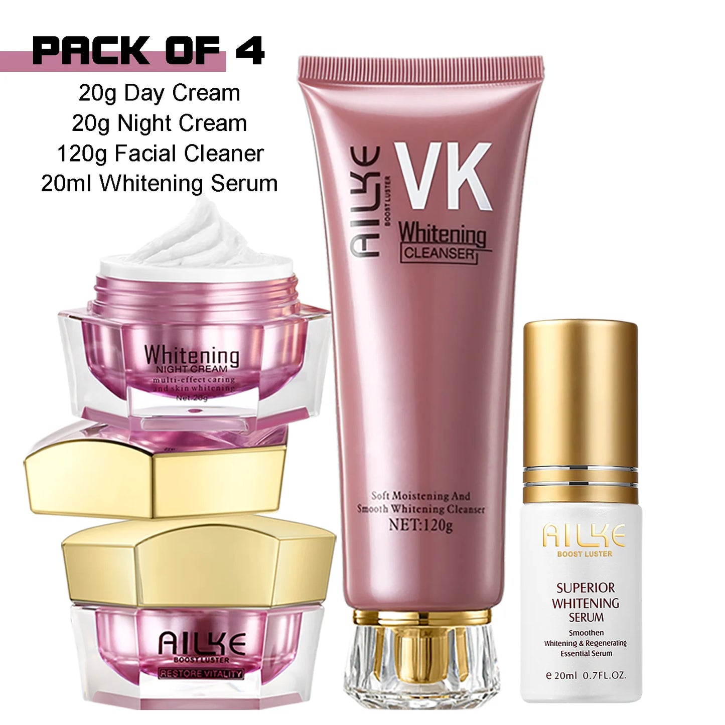 AILKE Lightening Face Cream With Sodium Hyaluronate For Brightening