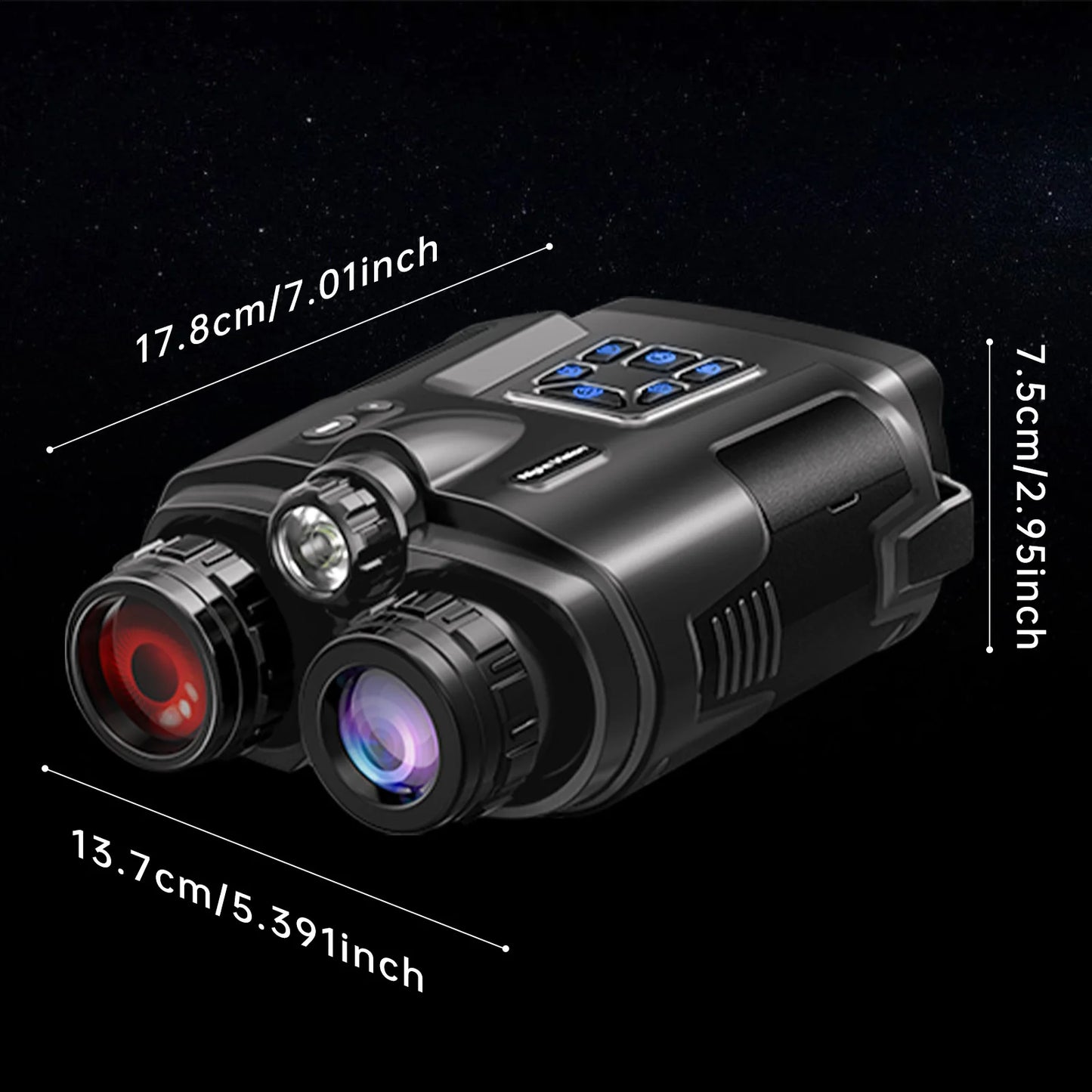 DIYIMIN Night Vision Binoculars 4K Infrared 8x Zoom