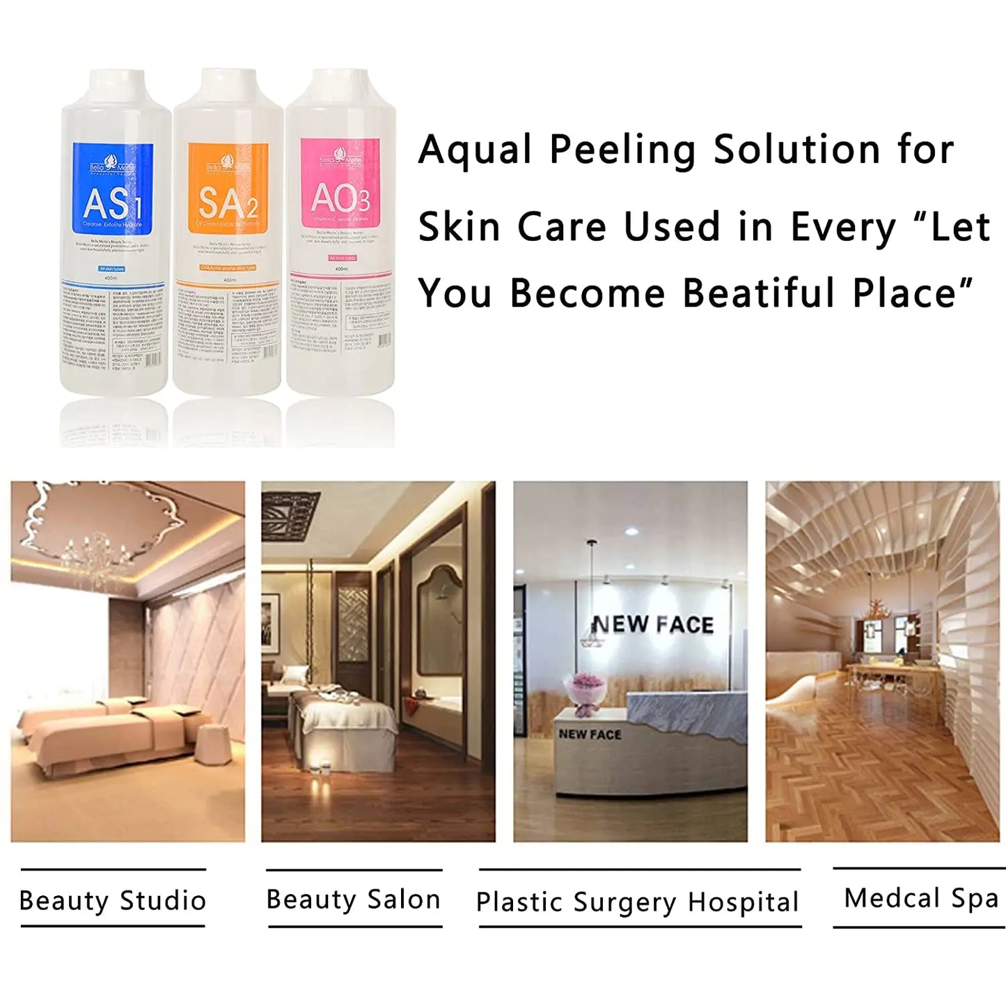 YMEYFAN Hydra Aqua Peel Solution For Facial Machine Moisturizing