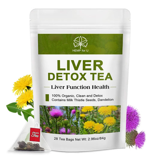 Mulittea Natural Organic Liver Detox Herbal Tea