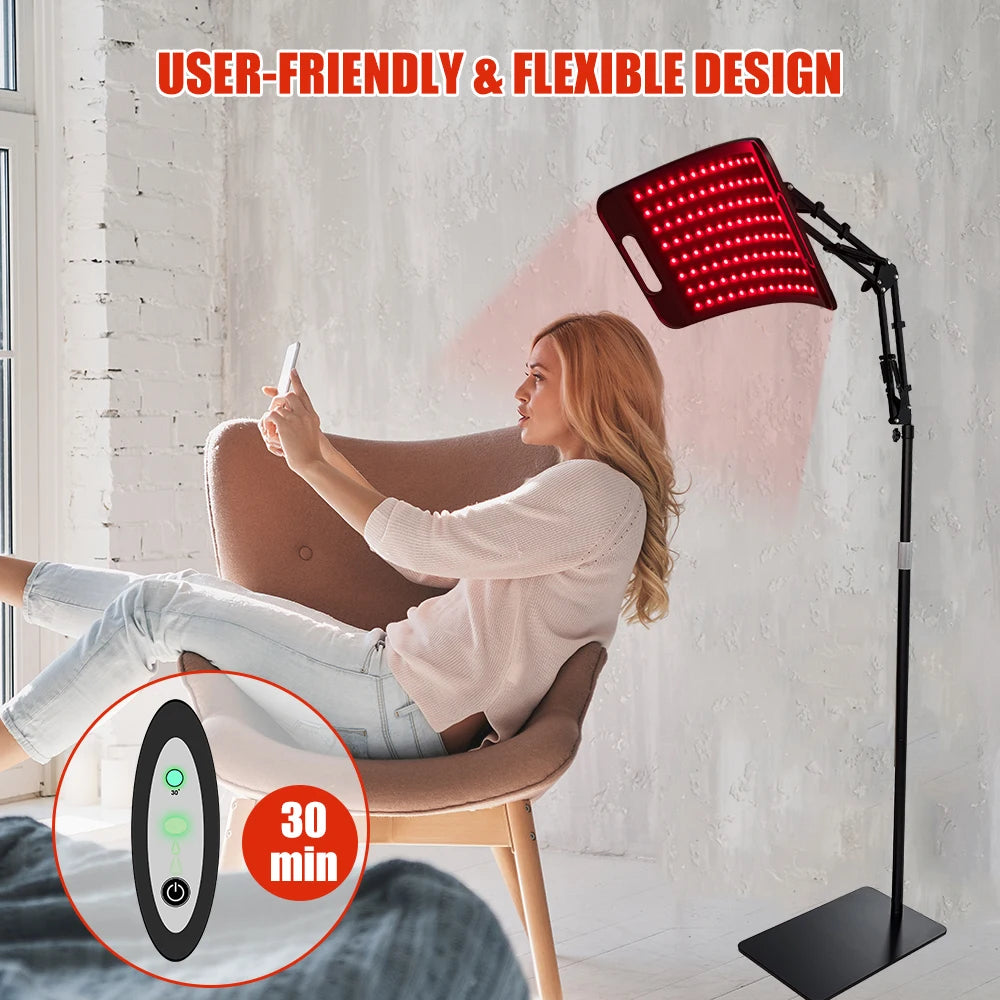 Red Light Therapy Panel For Face And Body 660nm 850nm
