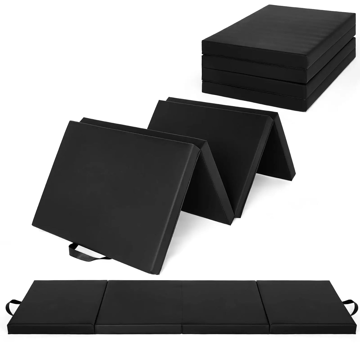 HiMISS Gymnastics Mat 4-5 Fold Cushions Home Yoga Pilates