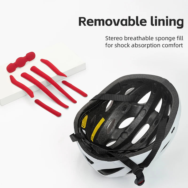 ROCKBROS Lightweight Cycling Helmet With Goggles For MTB And Road