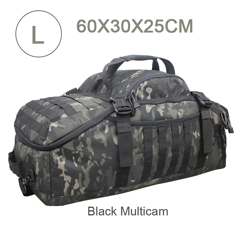 LQARMY 3 Way Duffle Bag Waterproof Travel Bag For Weekends