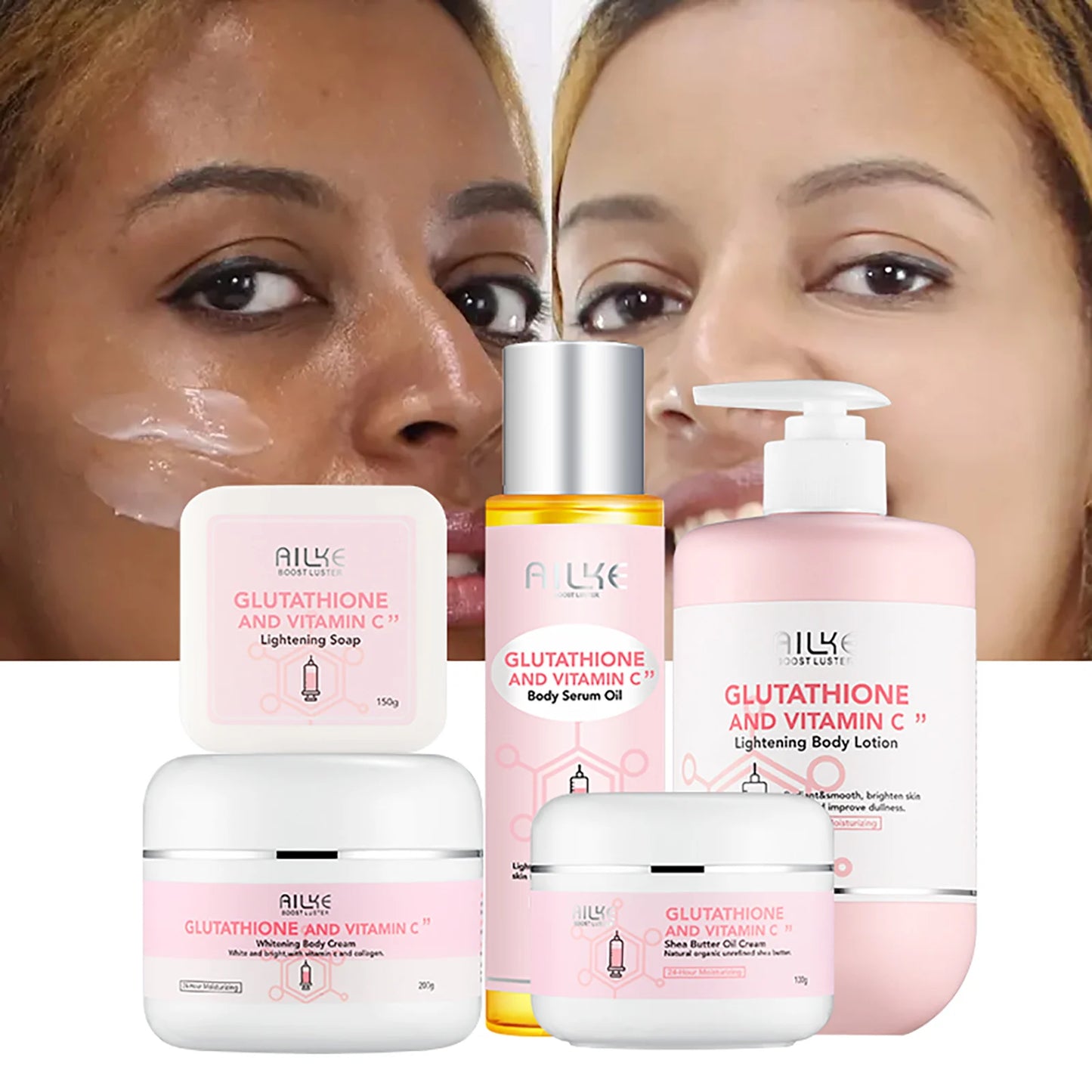 AILKE Whitening Skin Care Cream With Glutathione And Shea Butter