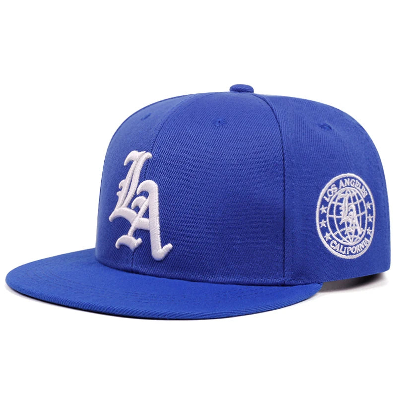 Los Angeles Letter Embroidered Baseball Cap For Outdoor Sun Protection